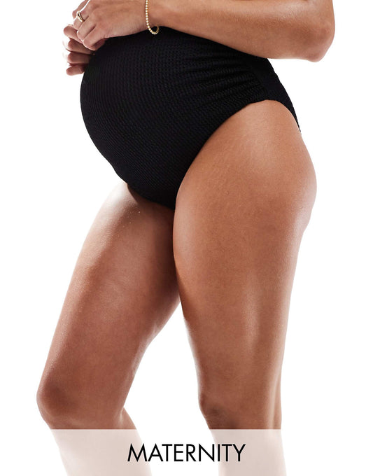 Exclusive Maternity Deia High Waist Bikini Bottom