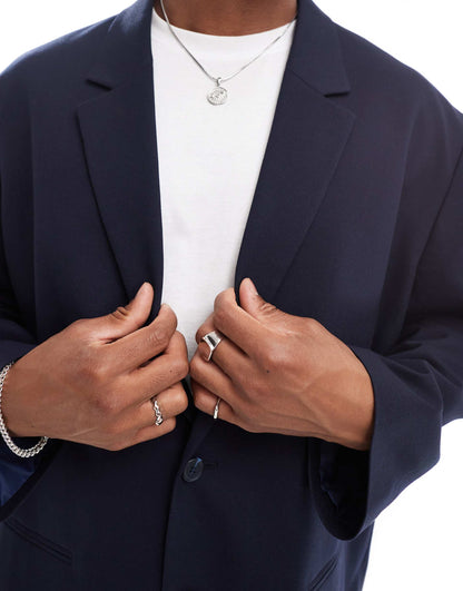 Oversized Slouchy Suit Jacket