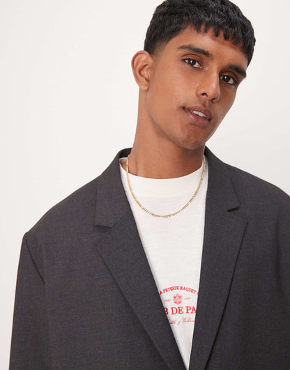 Oversized Slouchy Suit Jacket