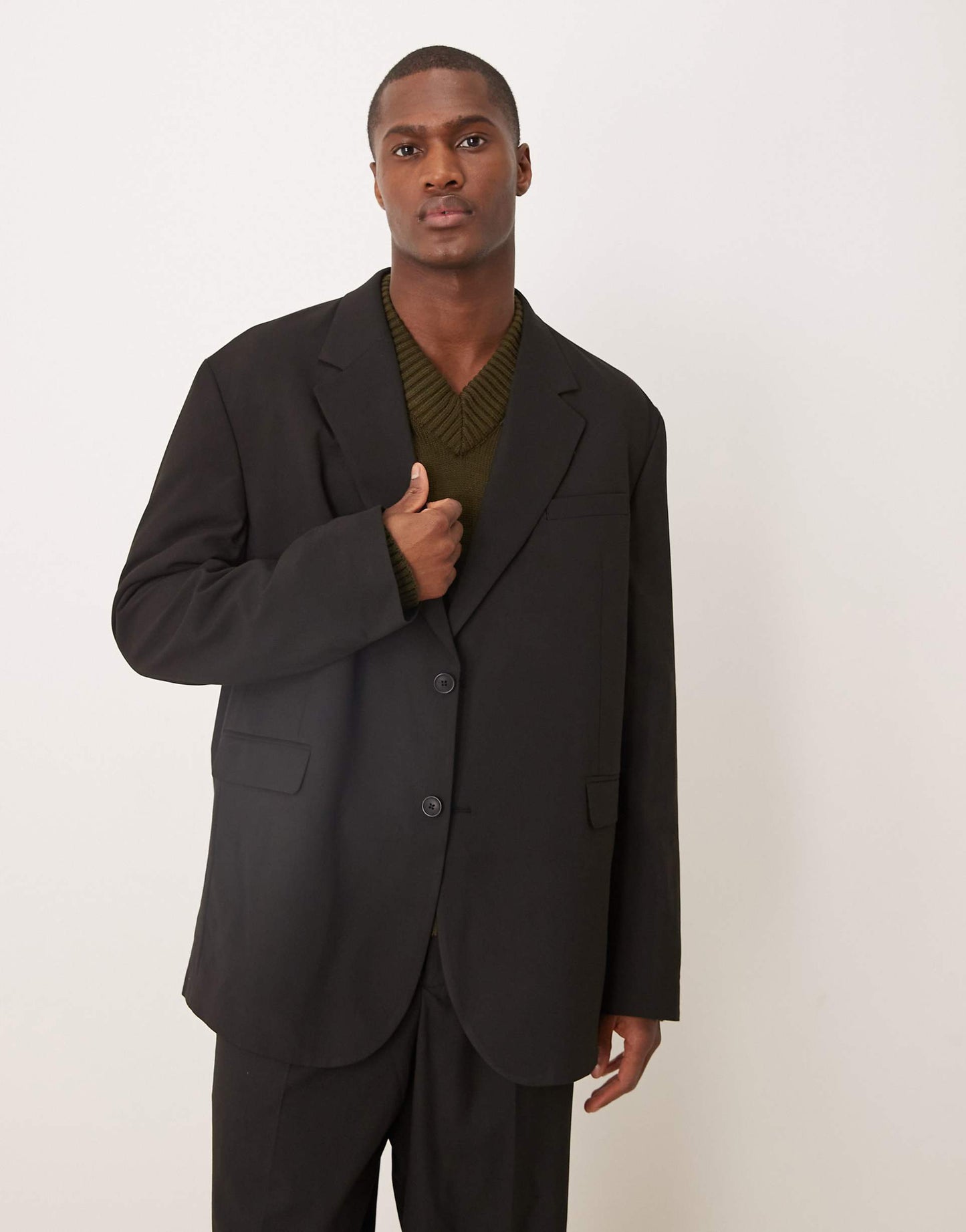 Oversized Slouchy Suit Jacket