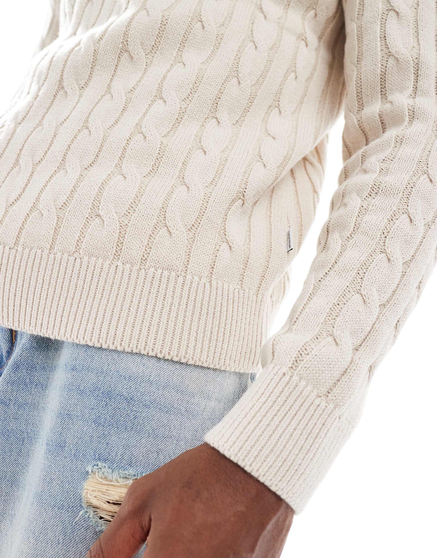 Chunky Cable Knitted Jumper