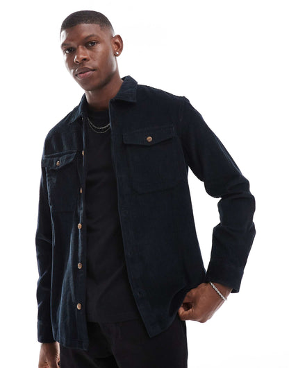 Oversized Cord Overshirt