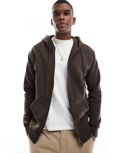 Oversized Zip Through Hoodie