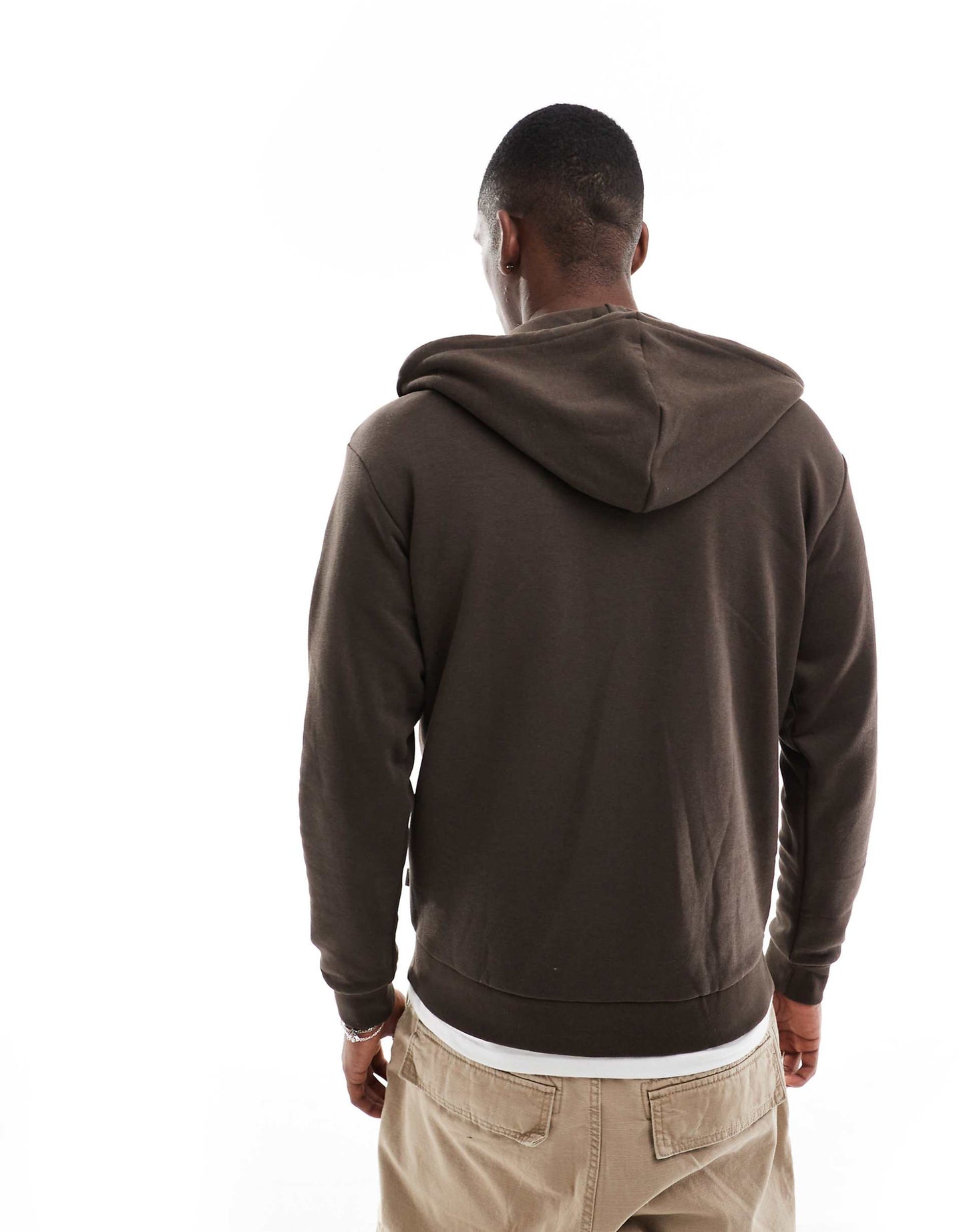 Oversized Zip Through Hoodie