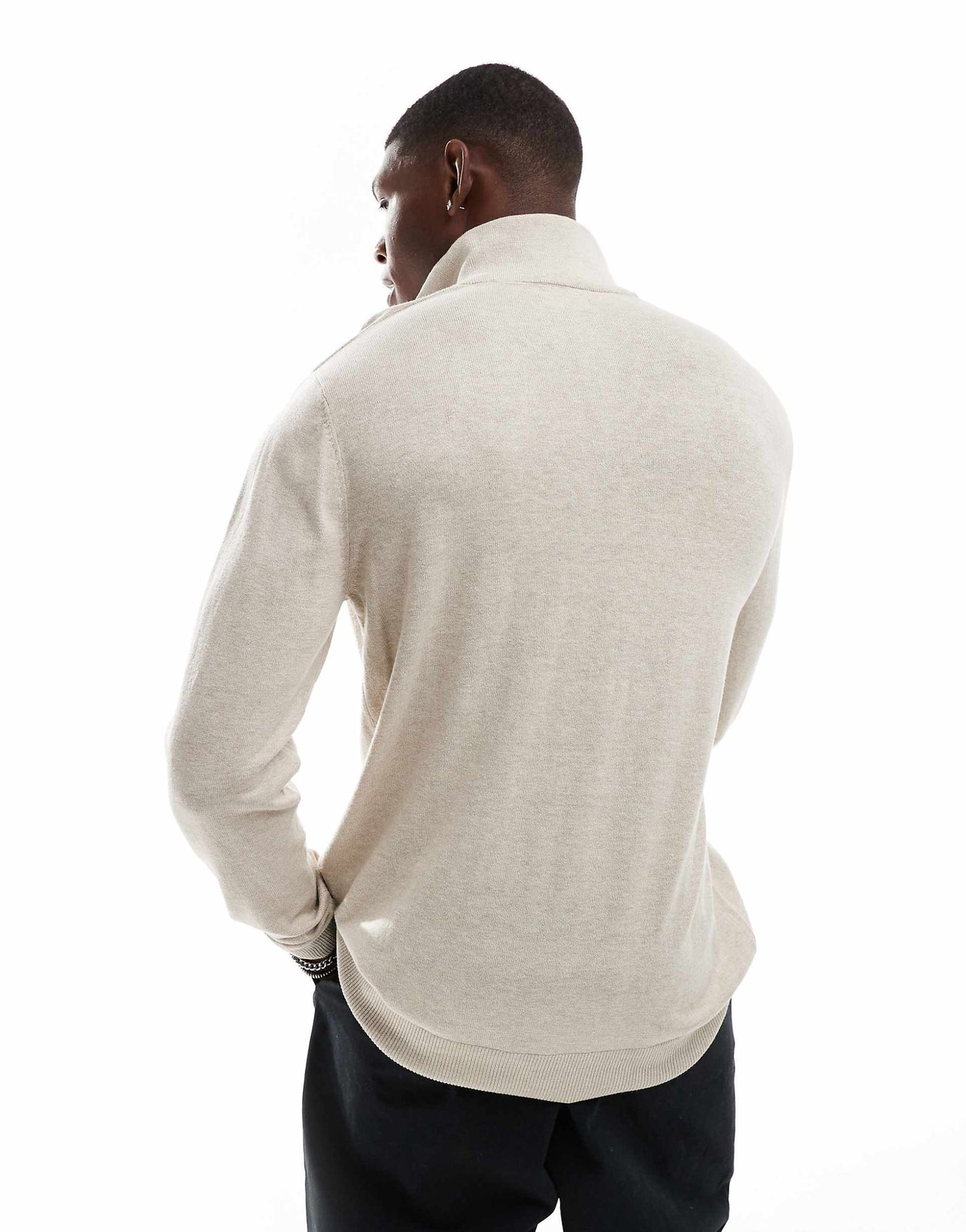 Knitted Half Zip