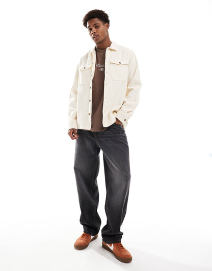 Oversized Cord Overshirt