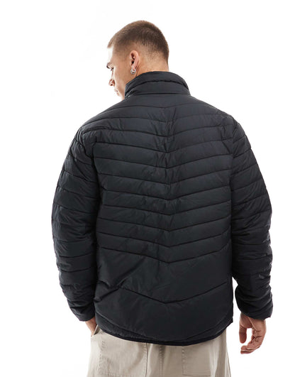 Packable Padded Jacket With Stand Collar