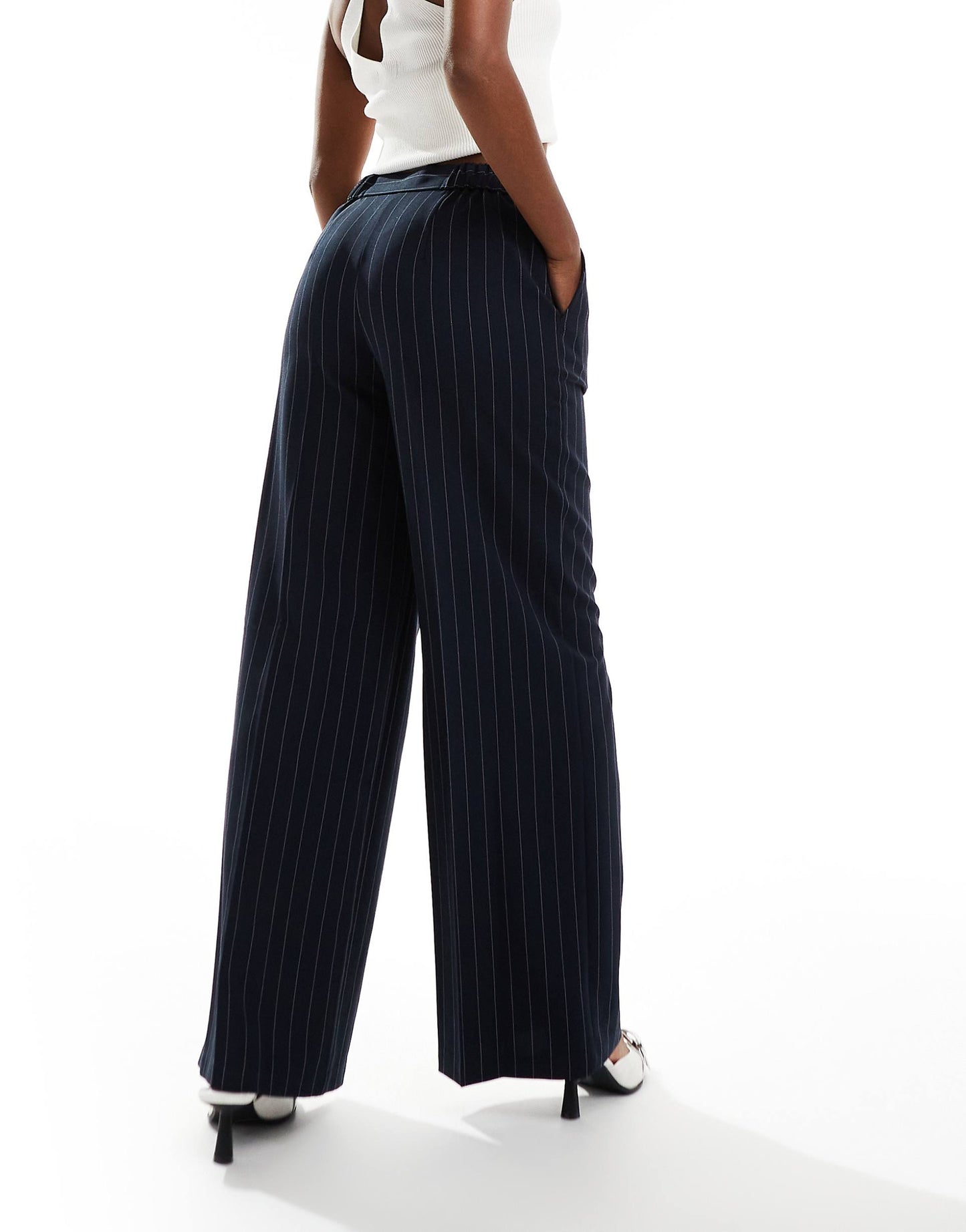 Tailored Relaxed Straight Leg Trousers