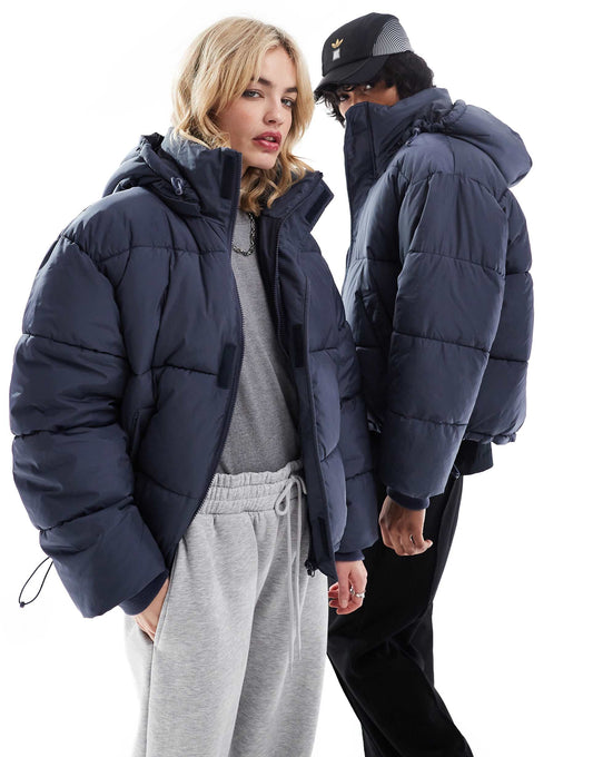 Unisex Hooded Puffer Coat