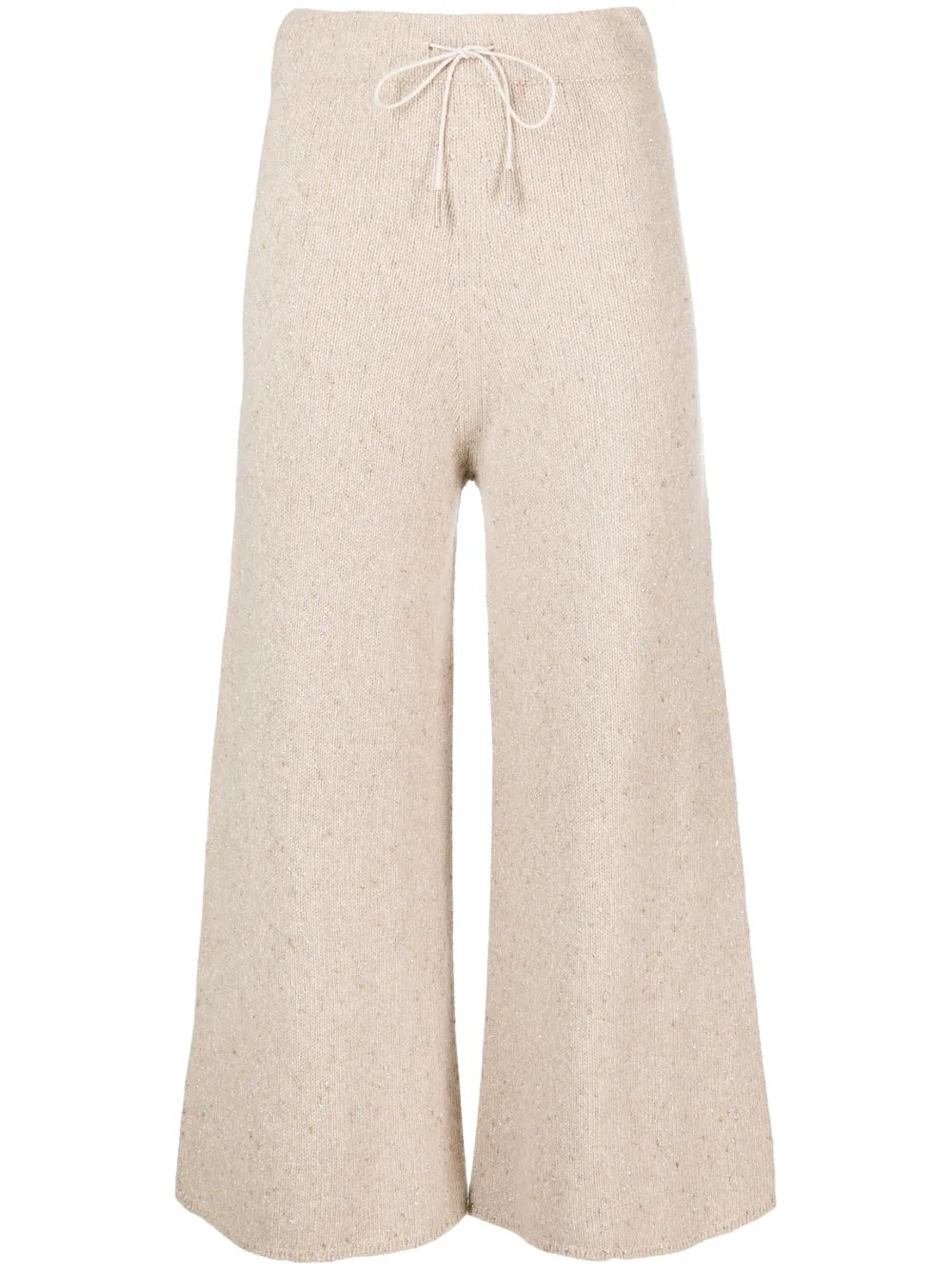 Cropped Knitted Trousers