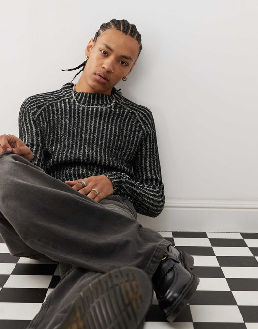 Plated Long Sleeve Jumper