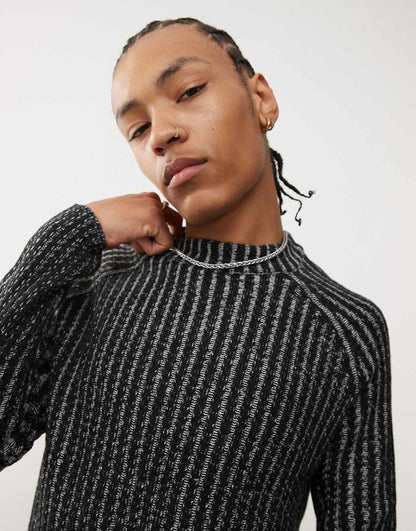 Plated Long Sleeve Jumper