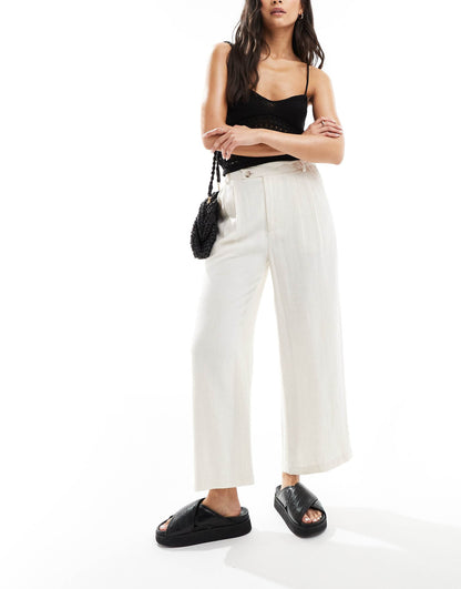 Linen Look Culotte