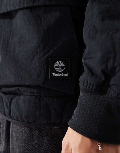 Water Repellent Quilted Bomber Jacket