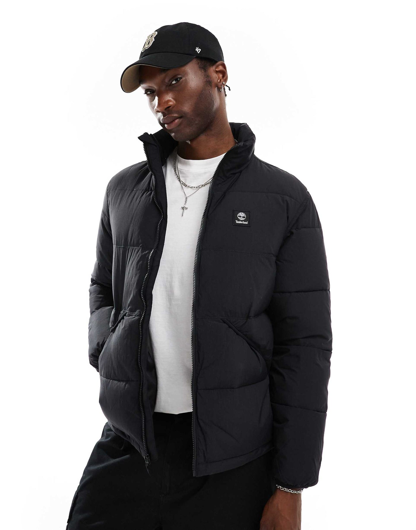 Small Logo Puffer Jacket