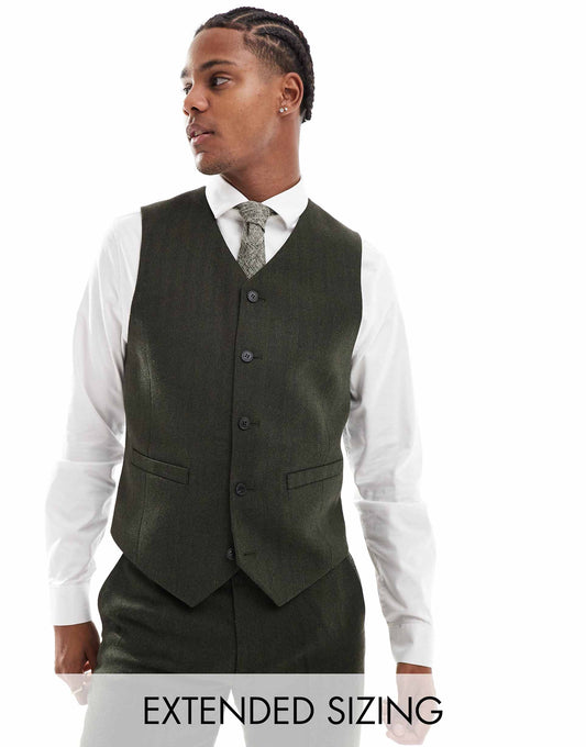 Skinny Suit Waistcoat