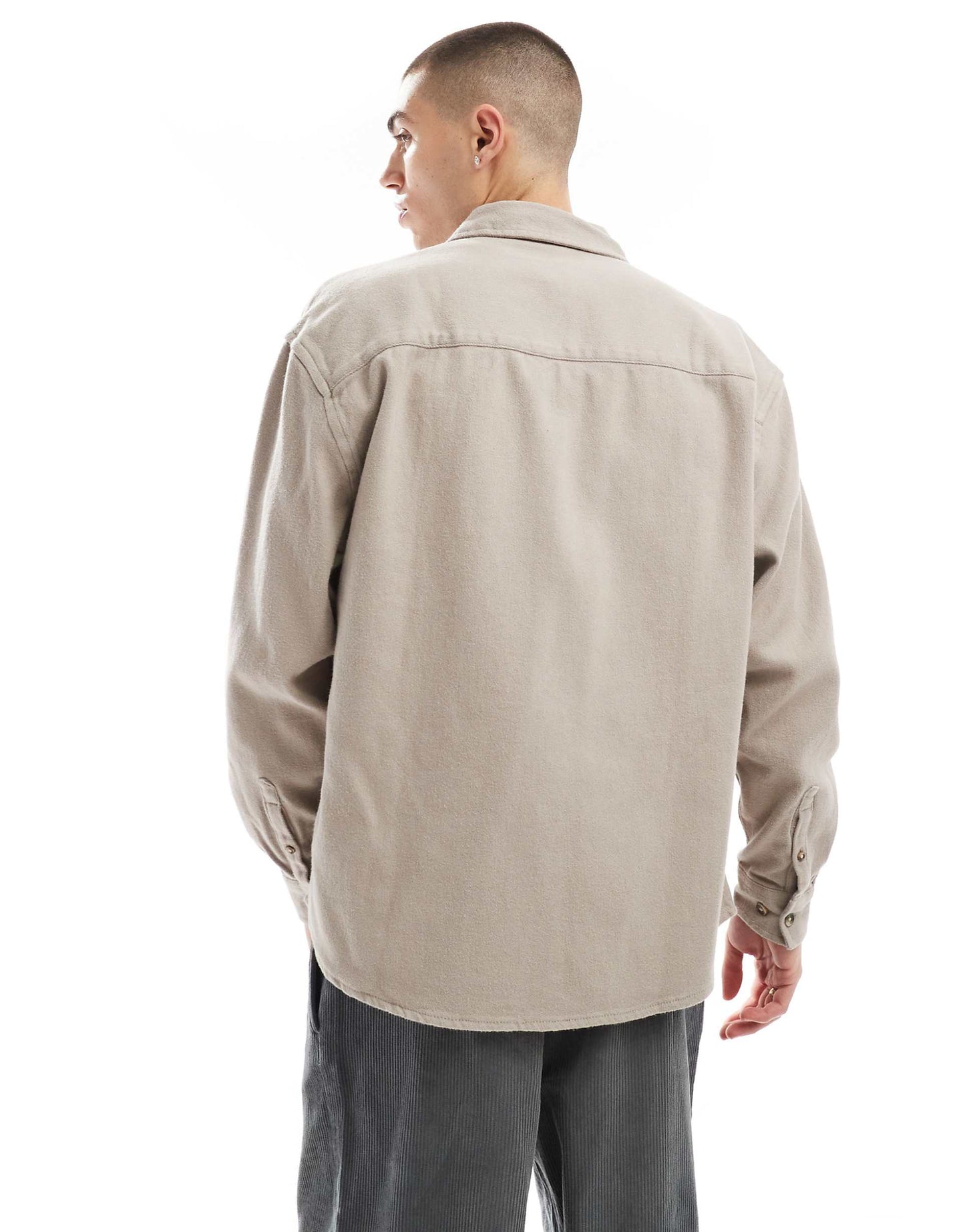 Overshirt With Pocket Details