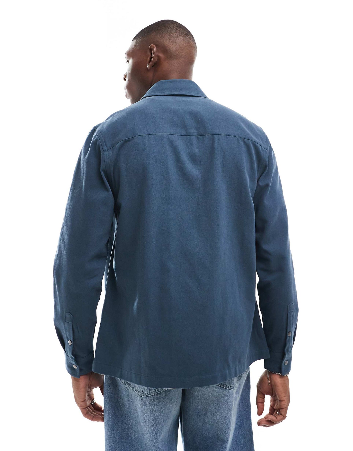 Overshirt With Front Zip