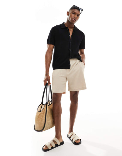 Button Through Knitted Shirt