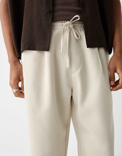 Wide Leg Tailored Trouser