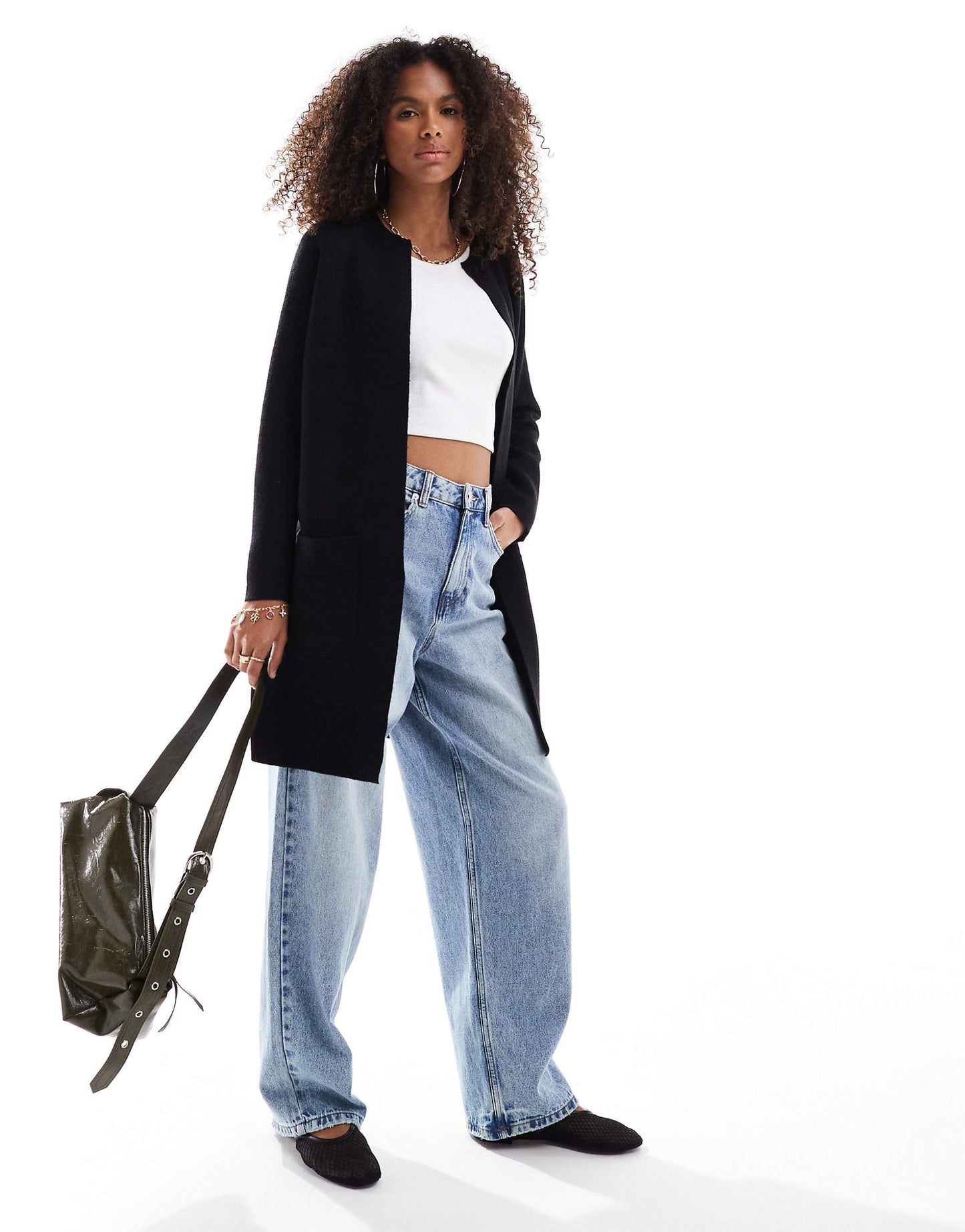Long Knitted Cardigan