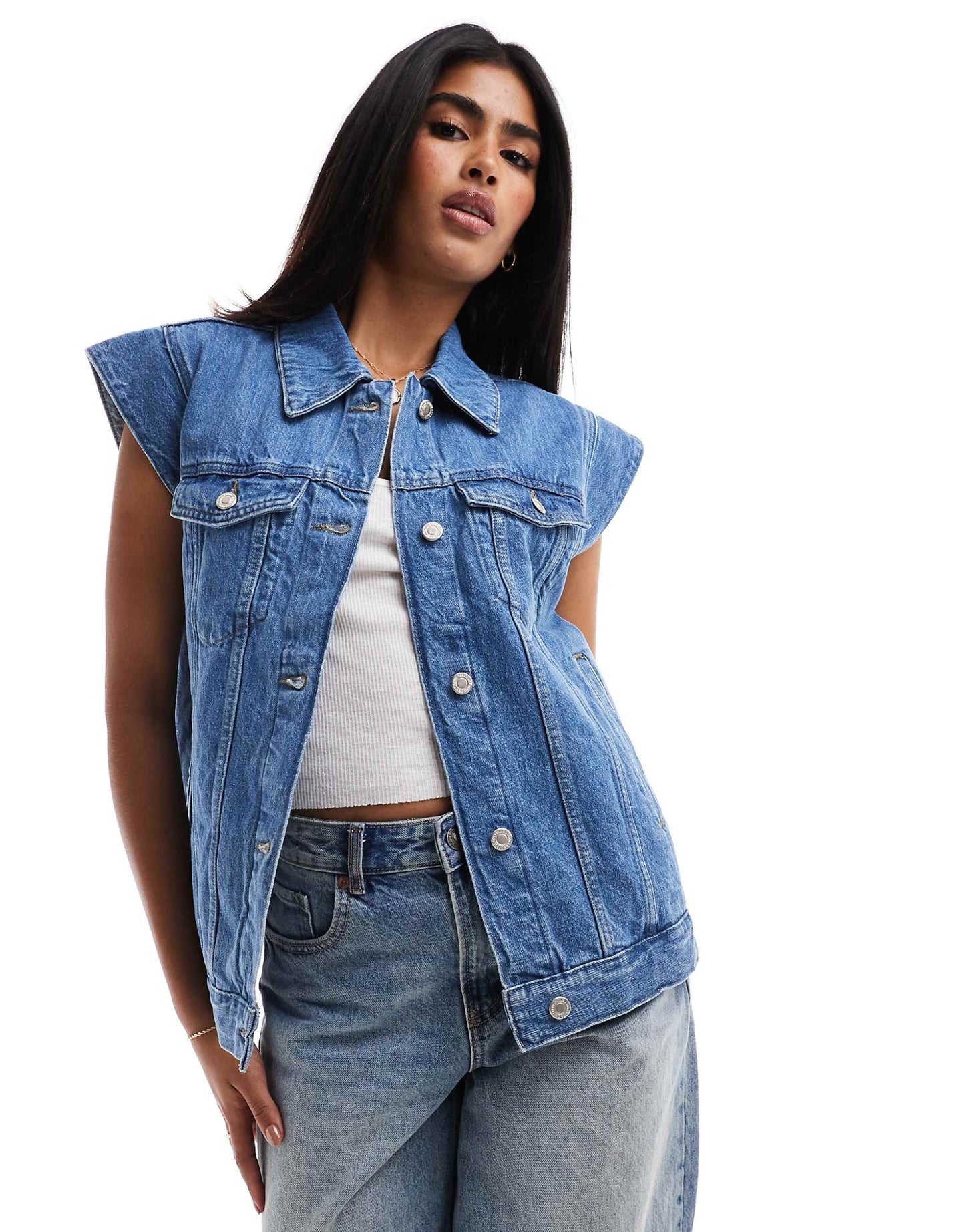 Denim Gilet