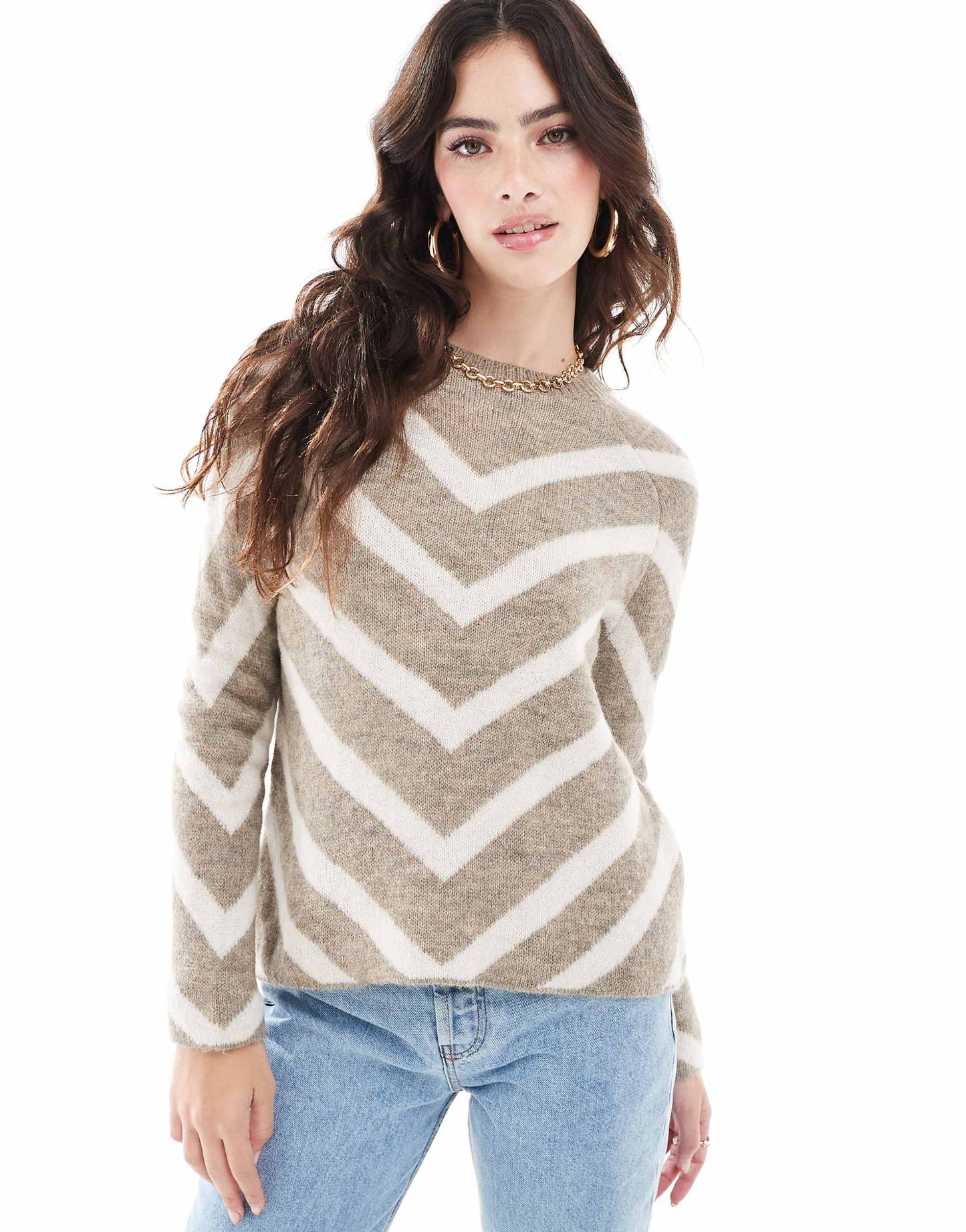 Stripe Knitted Jumper