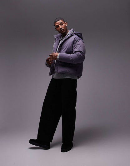 Collared Puffer Jacket