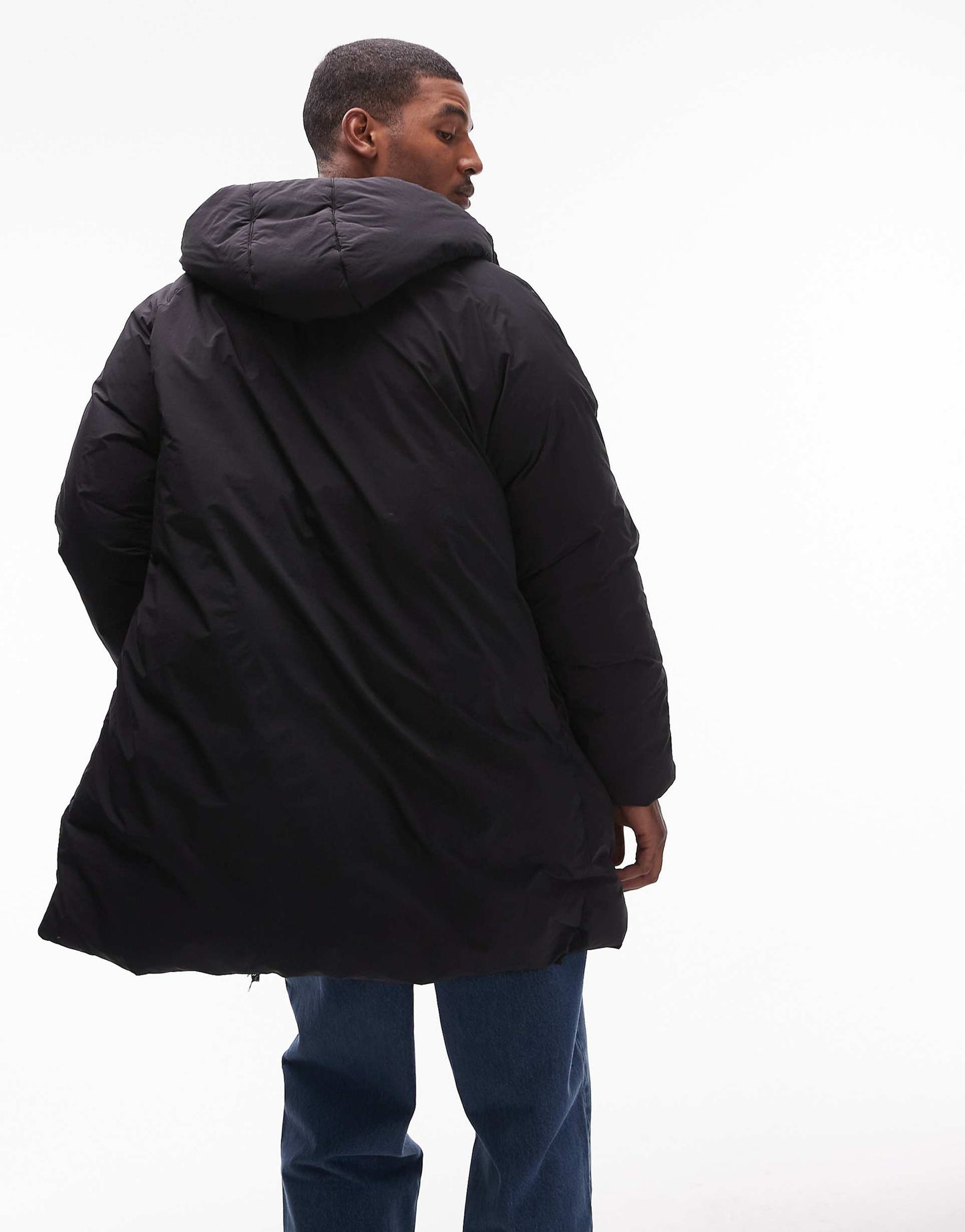 Longline Puffer Jacket