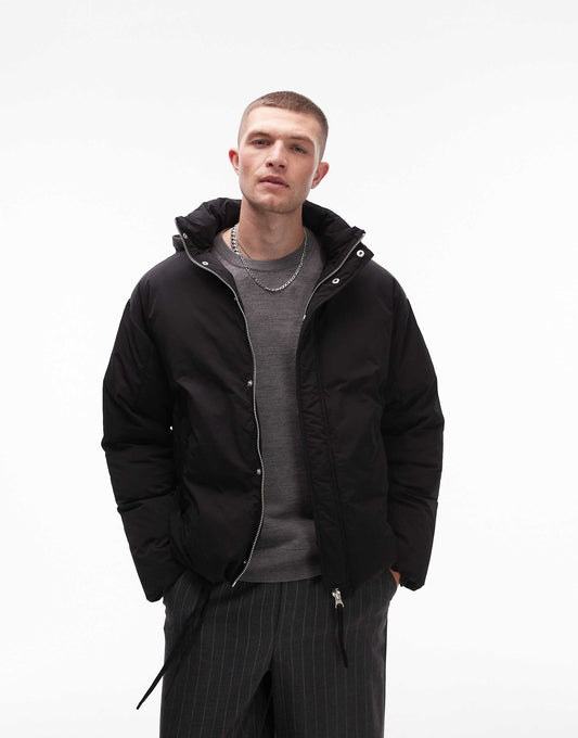 Collared Puffer Jacket