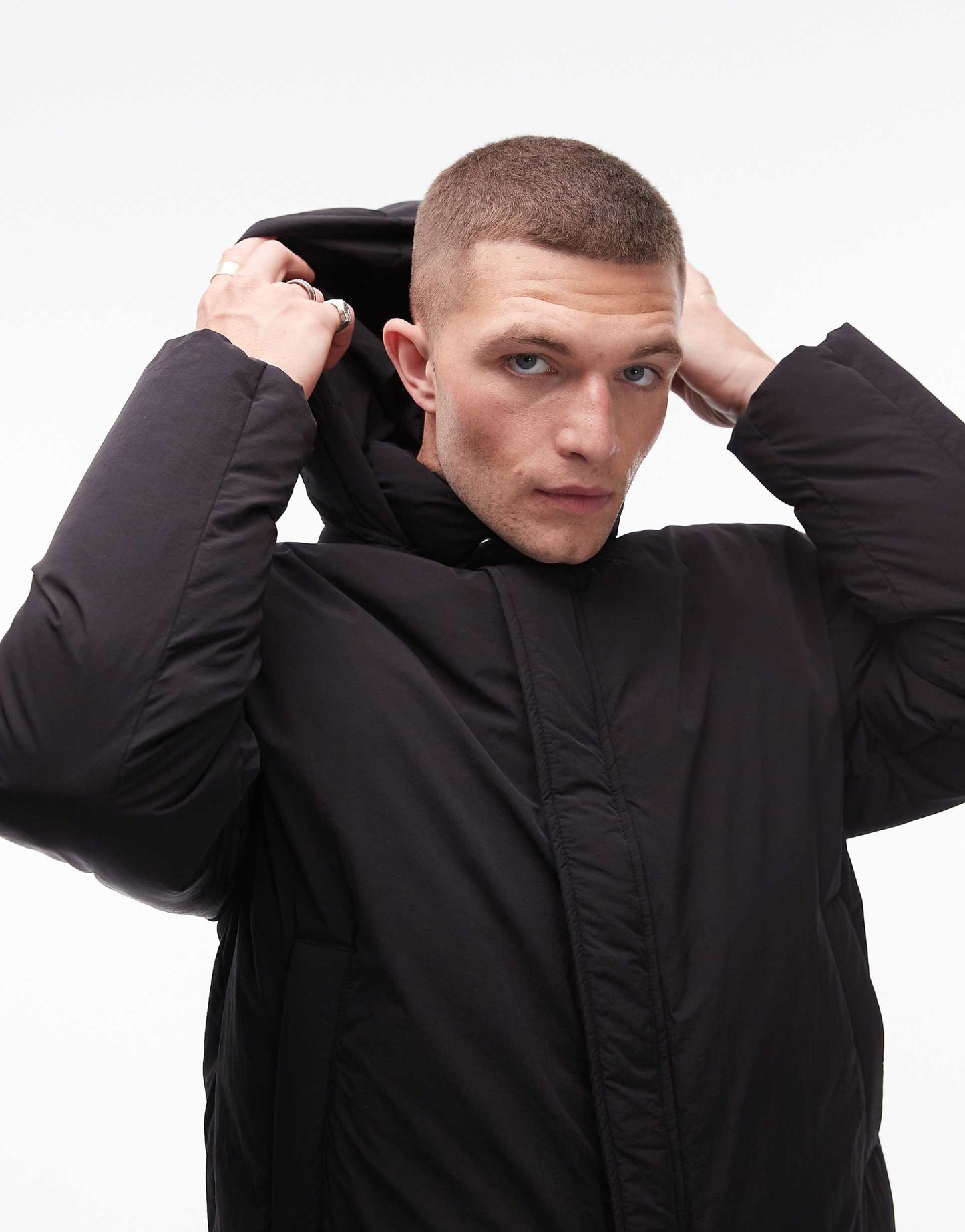 Collared Puffer Jacket