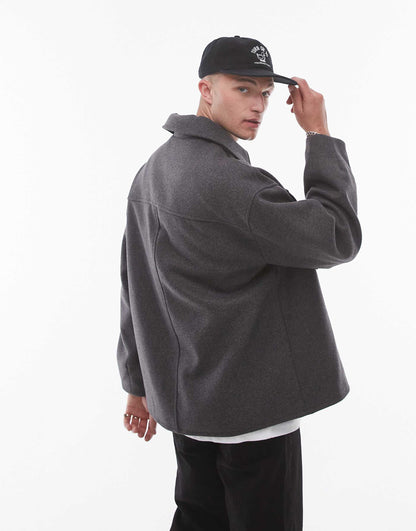 Double Faced Shacket