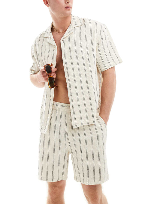 Striped Co-Ord Shirt