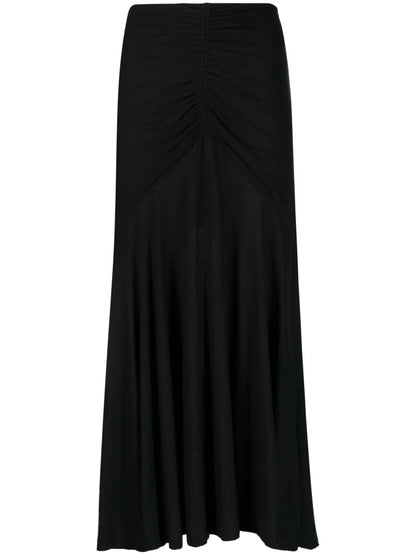 Nadira Ruched Maxi Skirt