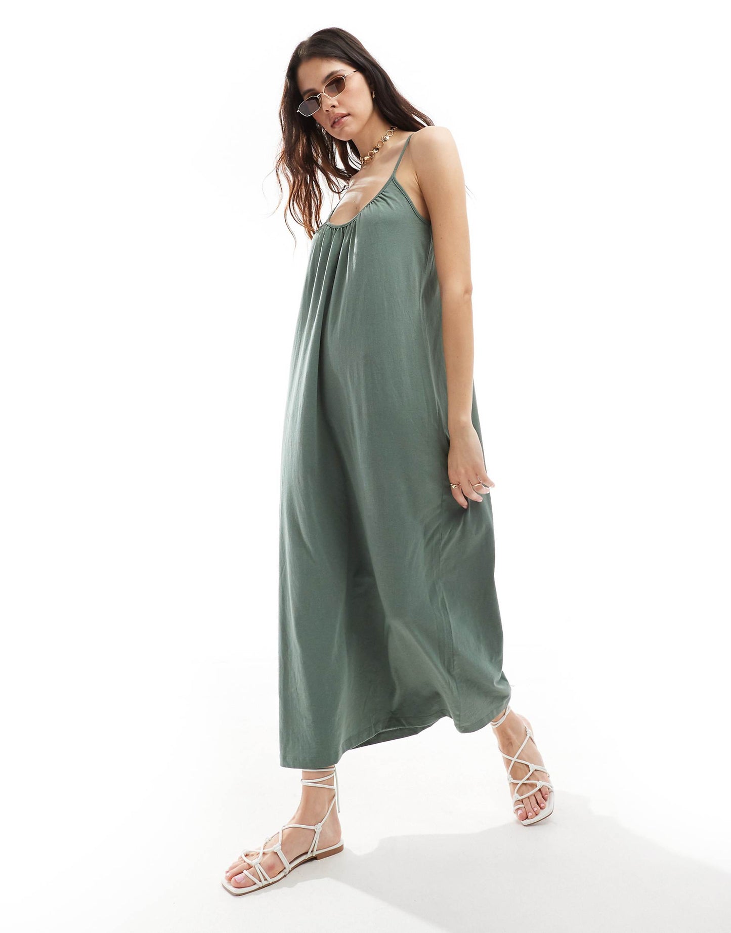 Chuck On Cami Maxi Dress