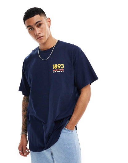 Oversized T-Shirt With Back Print