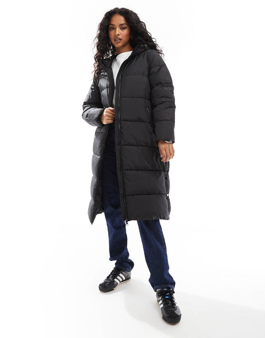 Longline Puffer Jacket