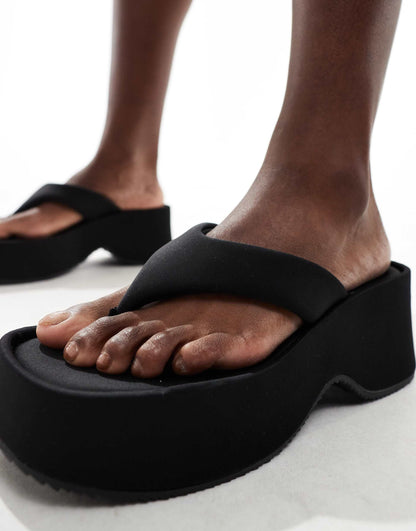Flatform Thong Sandal