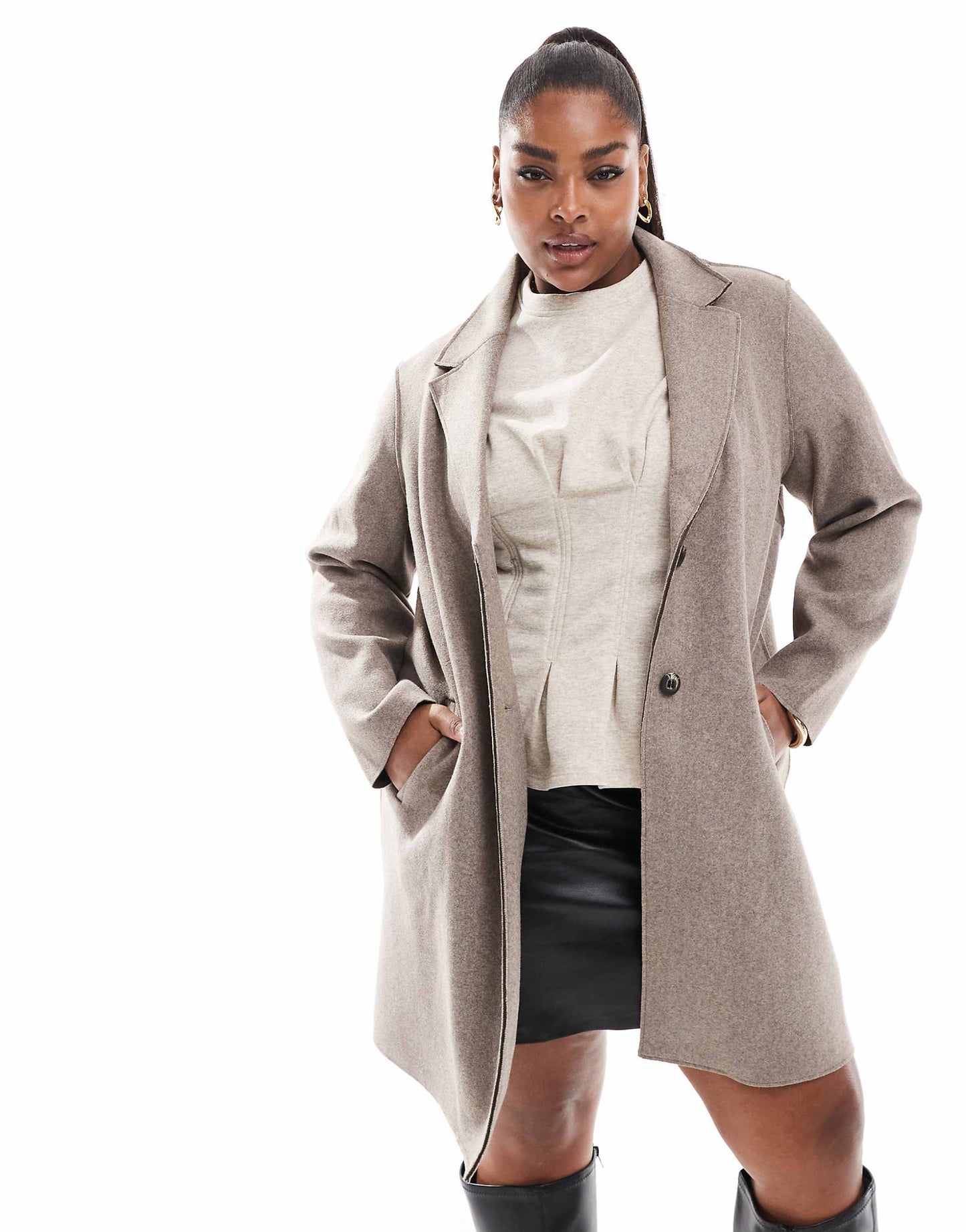 Curve Longline Coat
