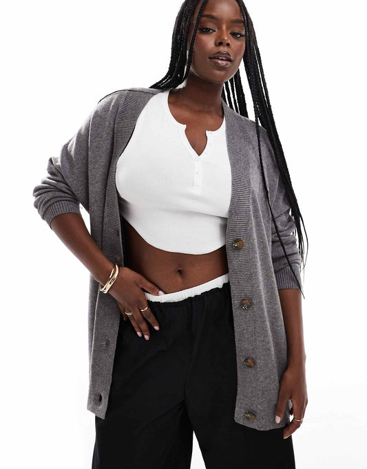 Curve Longline Cardigan