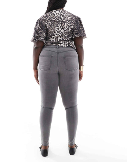 Curve High Waist Skinny Jeans