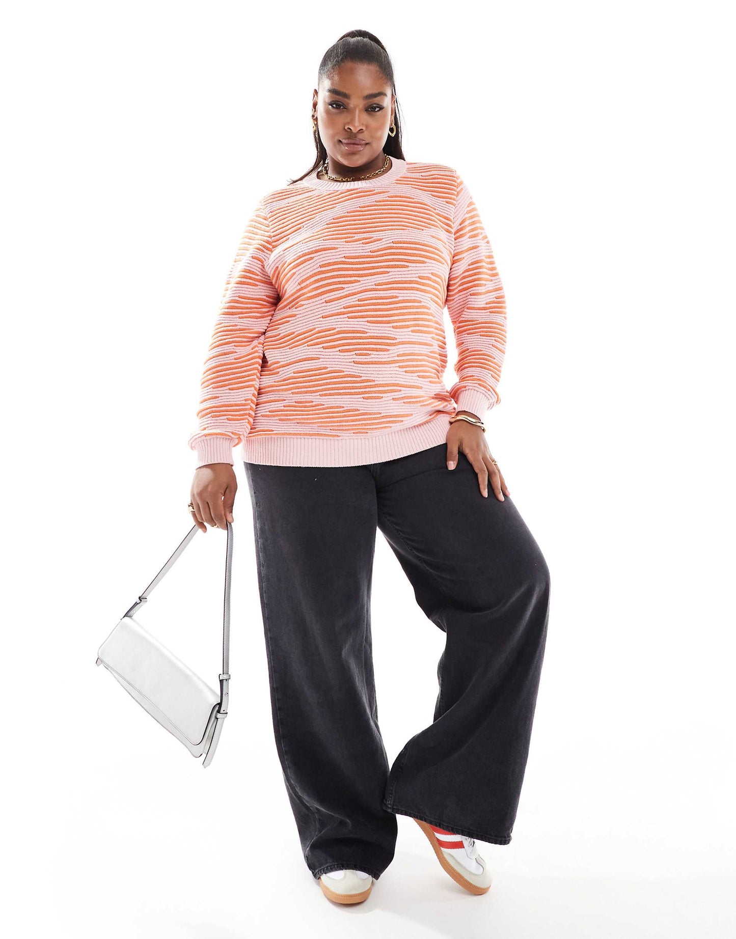 Curve Textured Jumper