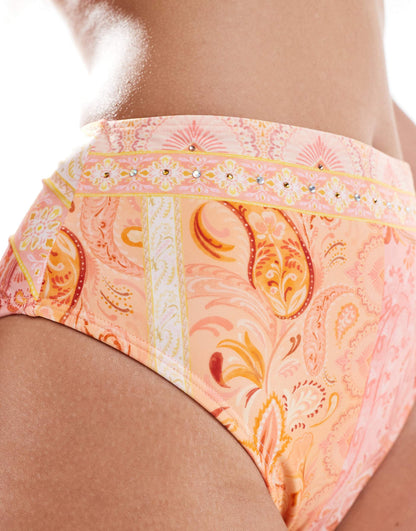 Paisley Bikini Bottoms