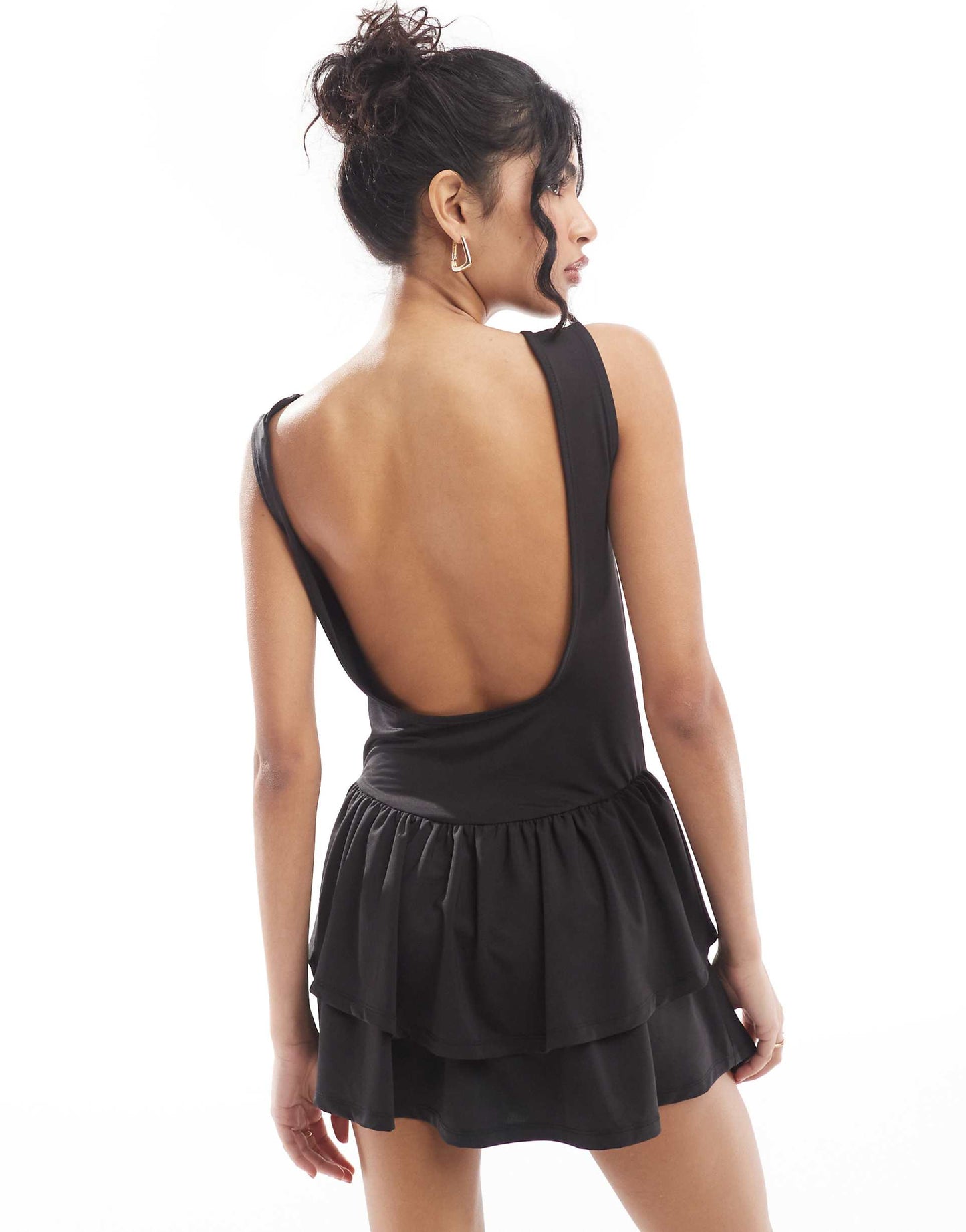 Low Back Skort Mini Dress