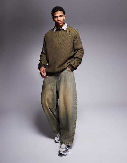 Relaxed Knitted Jumper