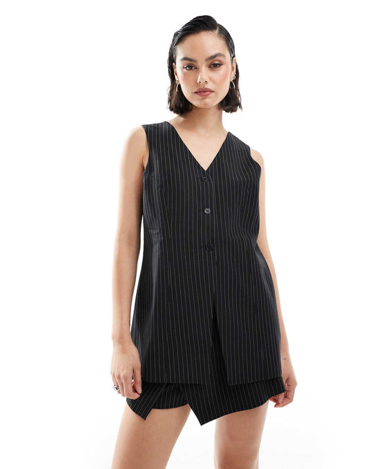 Tailored Longline Waistcoat