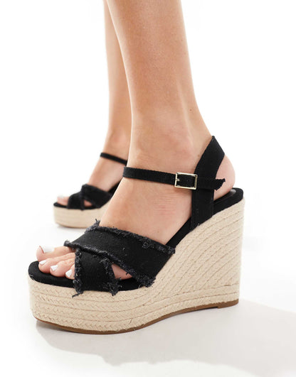 Open Wedge Espadrille