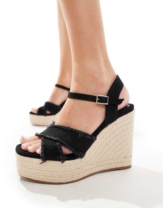 Open Wedge Espadrille