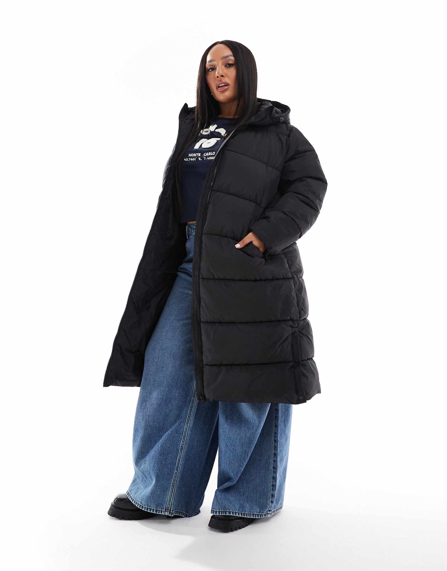 Curve Longline Puffer Jacket