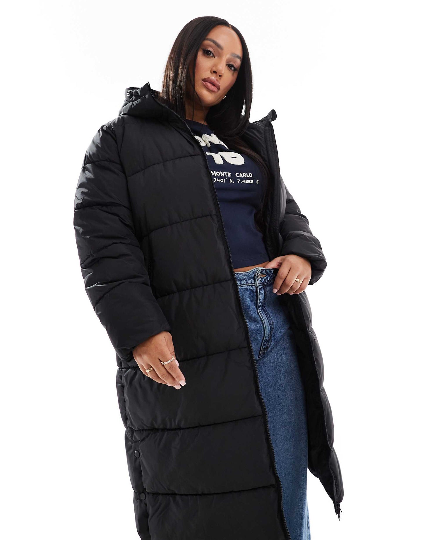 Curve Longline Puffer Jacket
